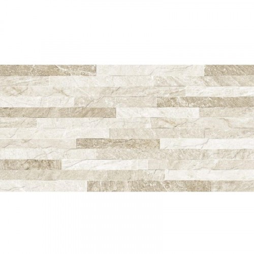 Revestimento de Parede Cagliari Beige 37x74cm Cecafi