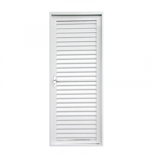 Porta de Alumínio Cega 84x215cm Branca