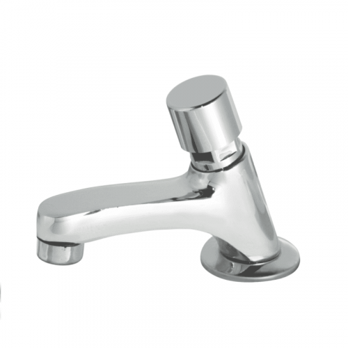 Torneira Automática 1/2" de Bancada Fixa para Lavatório Fortic Fort