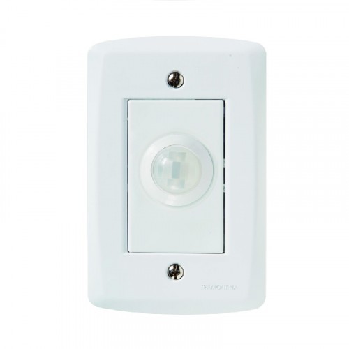 Kit 4x2 com Detector de Presença Bivolt Tramontina Lux2 Branco