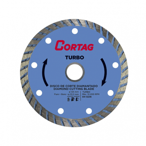 Disco Diamantado Turbo 110 mm Cortag