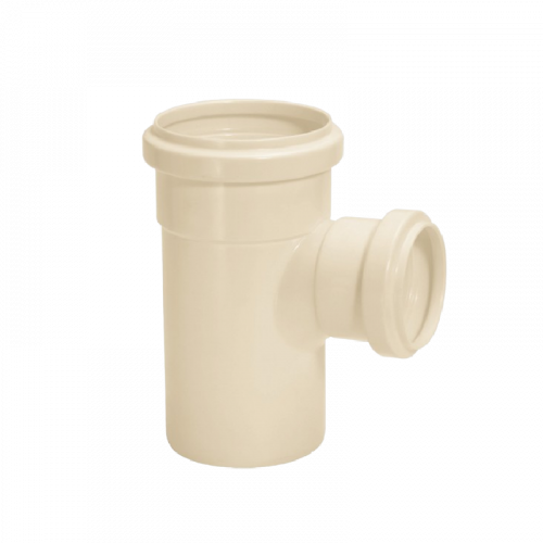 Tê com Redução para Esgoto 100x75mm Amanco 11815