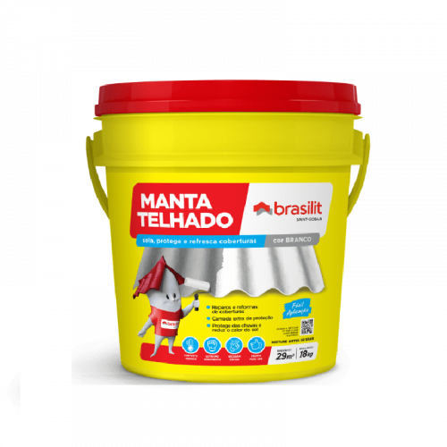 Manta para Telhado Brasilit 18kg