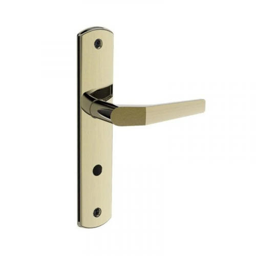 Fechadura Popline Reta Interna Antique Brass Soprano