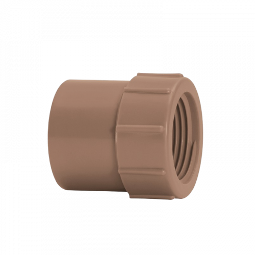 Luva Solda x Rosca 25mmx3/4'' Marrom Amanco 11755