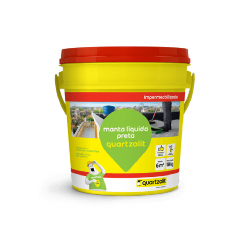 Manta líquida Preta 18kg Quartzolit