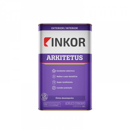 Tinta Arkitetus Fosco Branco Inkor 18L