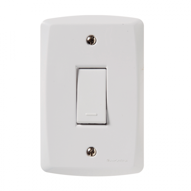 Interruptor Simples Lux 2 4x2 Tramontina