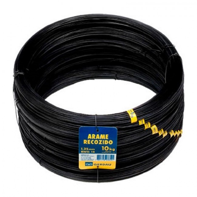 Arame Recozido 14 (2,11mm) Gerdau Rolo 1kg