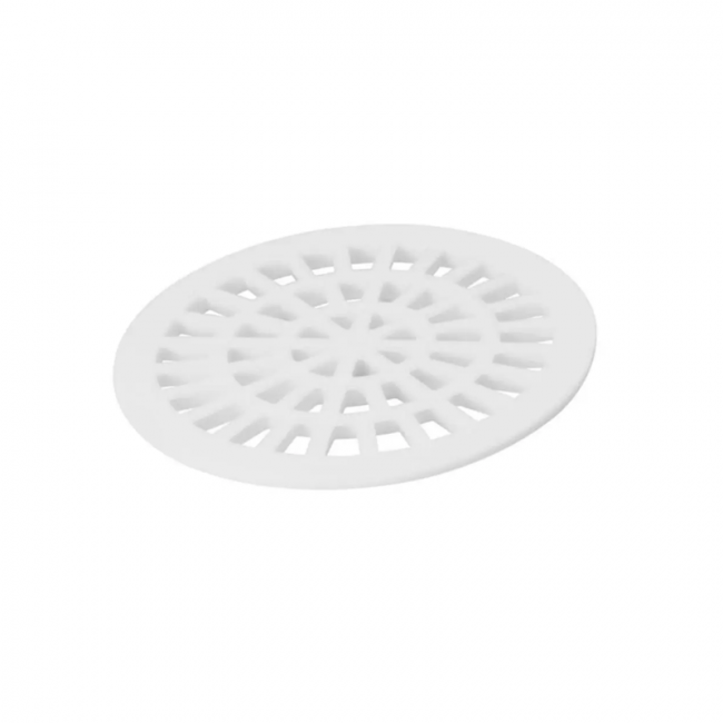 Grelha Redonda 150 mm Branca Amanco 99030