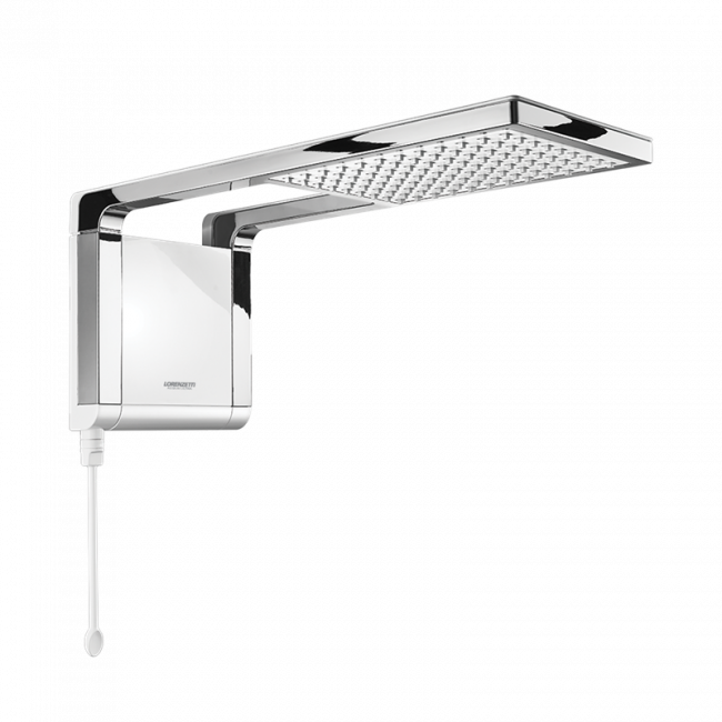 Chuveiro Acqua Storm Ultra Lorenzetti Branco e Cromado 220V 7500W