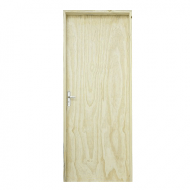 ﻿Porta de Madeira Pinus 70x210cm Kit Montada