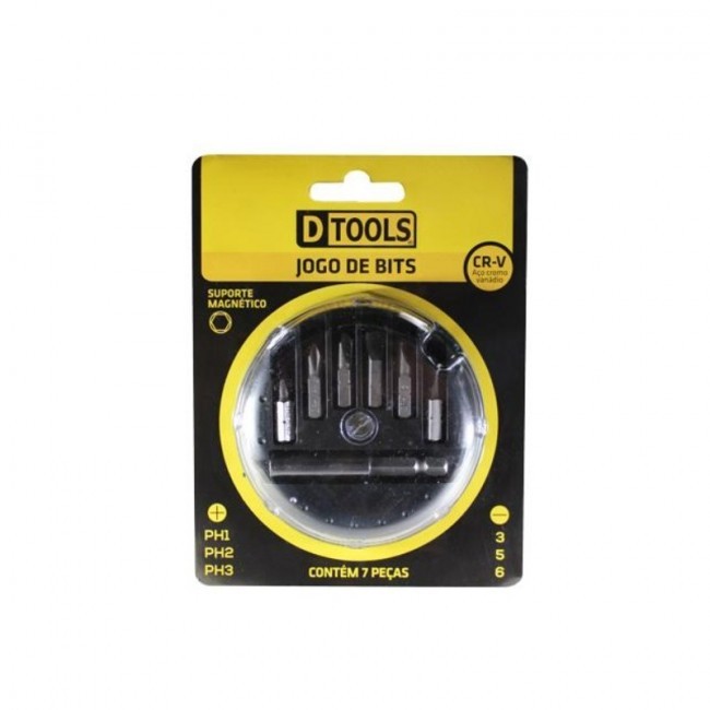Jogo de Bits 7 Peças Dtools