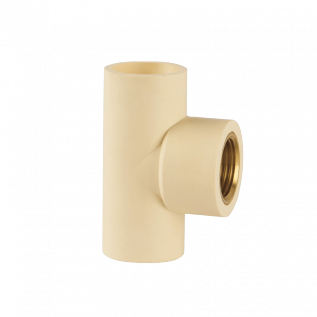 Tê de Transição Super CPVC 22mmx3/4'' Amanco 20317