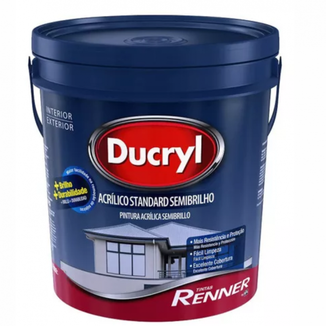 Tinta Acrílica Ducryl SB  Branco 18L Renner