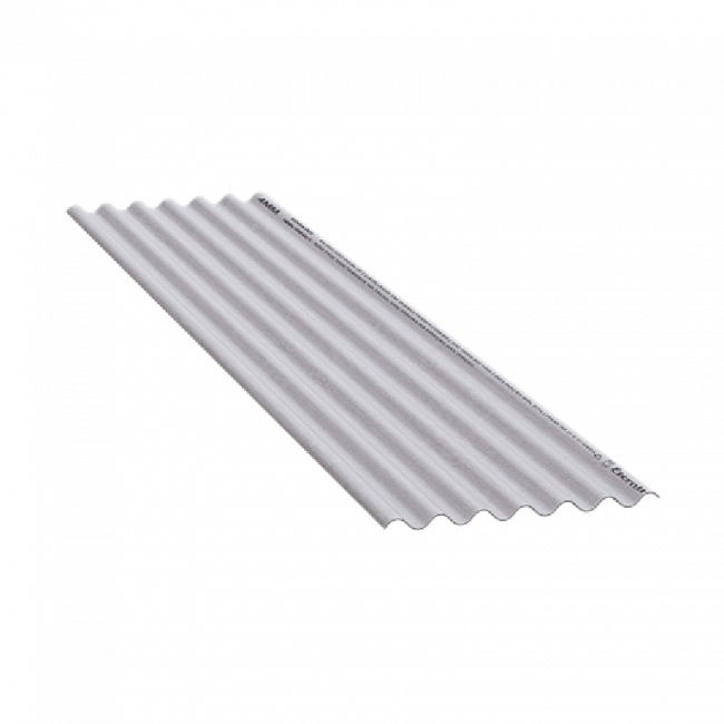 Telha Eternit Fibrocimento 4mm 122x050cm