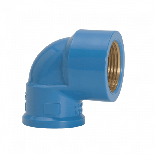 Joelho 90° 25mmx1/2'' Azul Soldável Amanco 11679