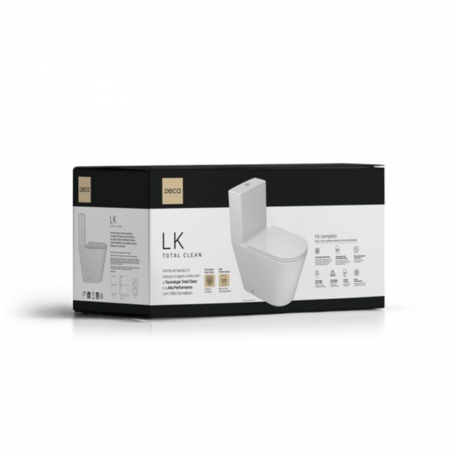 Kit Completo LK Total Clean Branco Deca