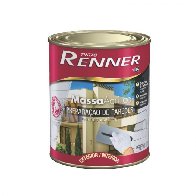 Massa Acrílica 1,25kg - Renner