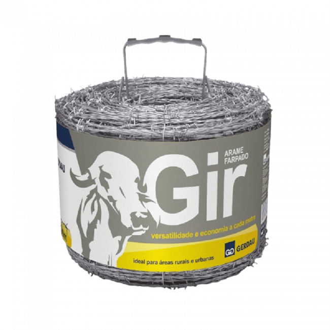 Arame Farpado GIR Rolo 250m Gerdau
