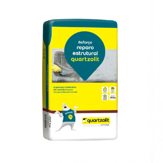 Reparo Estrutural 25kg Quartzolit