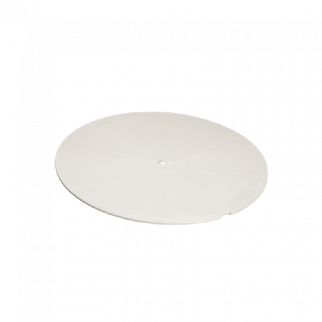 Tampa Cega Redonda para Caixa Sifonada 250mm Branca Amanco 11951