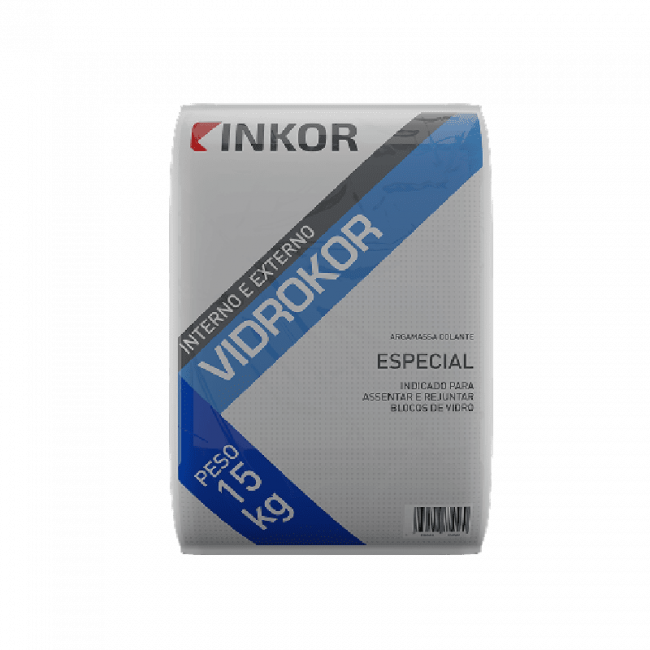 Argamassa Vidrokor 5kg Inkor