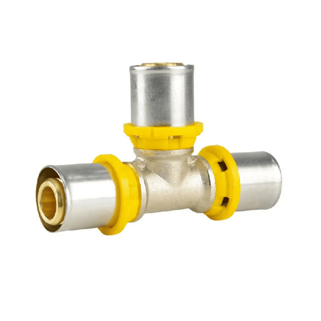 Tê Multicamada para Gás 20mm Amanco 97644