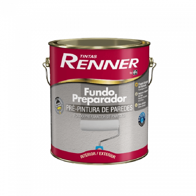 Fundo Preparador Paredes 3,6L - Renner