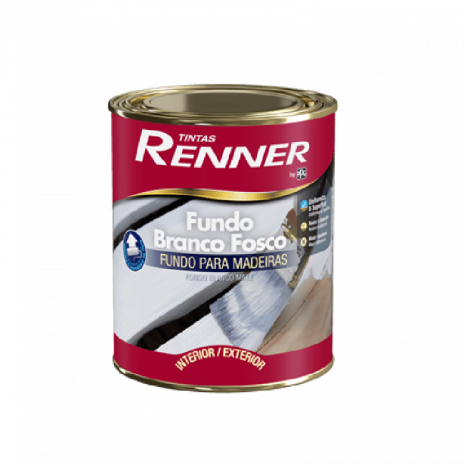 Fundo Branco Fosco 900ml - Renner