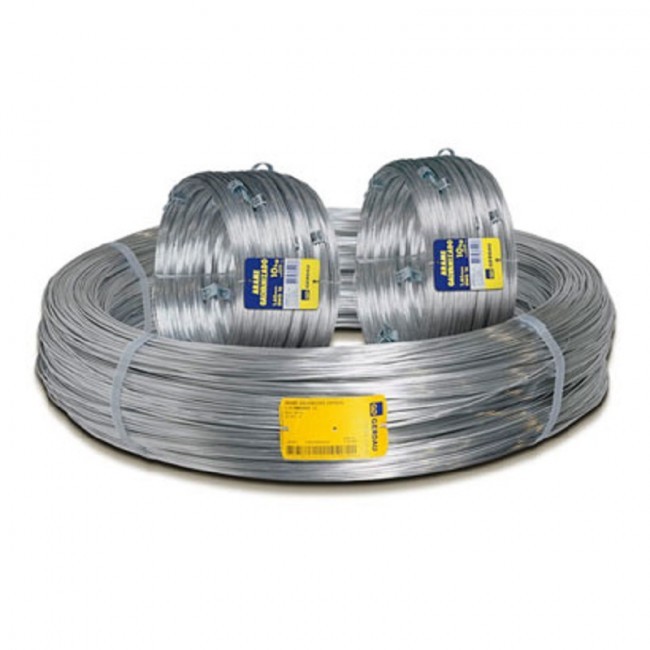 Arame Galvanizado 12 (2,76mm) Gerdau Rolo 1kg