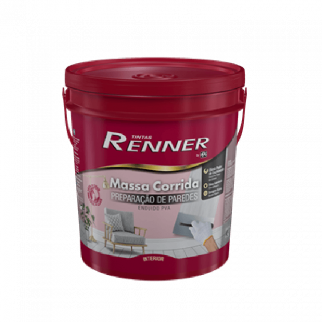 Massa Corrida Premium 25kg - Renner