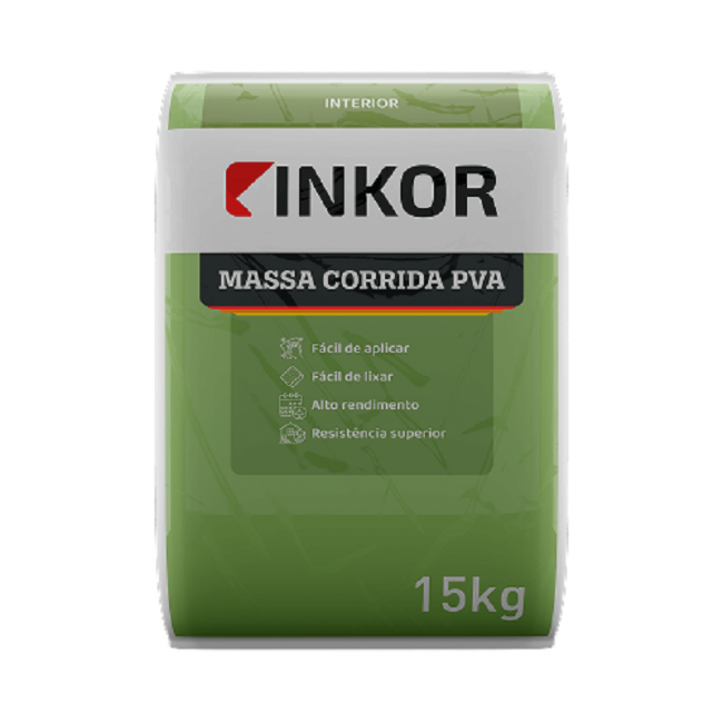 Massa Corrida PVA 15kg Inkor