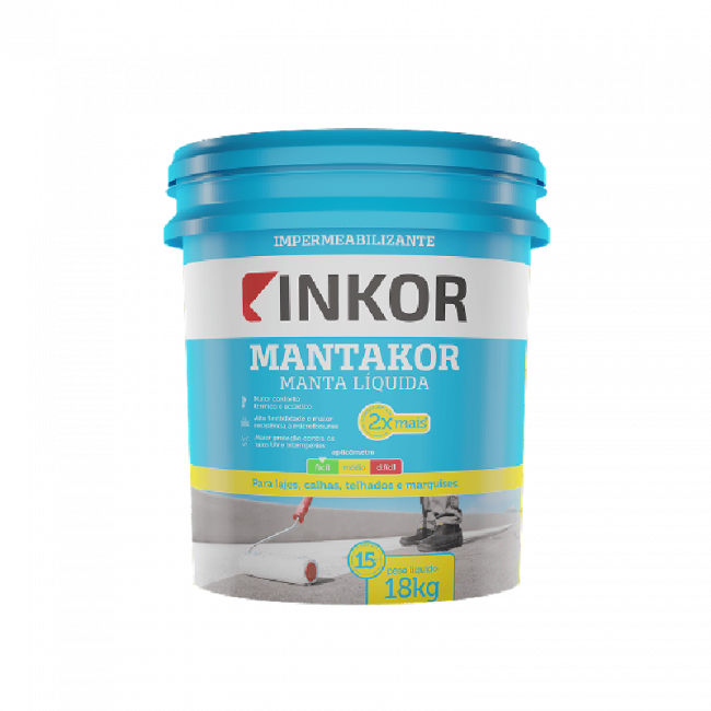 Manta Líquida Branca Mantakor 18kg Inkor