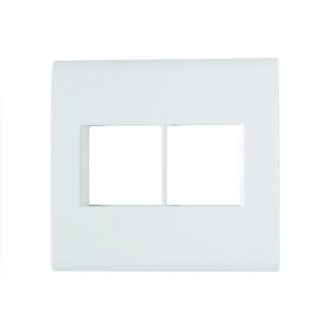 Placa 4 Postos 4x4 Tramontina Liz Branca