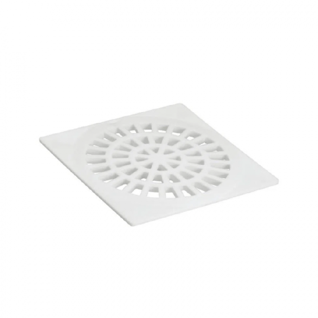 Grelha N°30 Quadrada 150mm Branca Amanco 11627