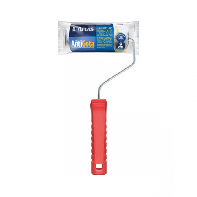 Rolo de Pintura Antigota 321/9 9cm Atlas