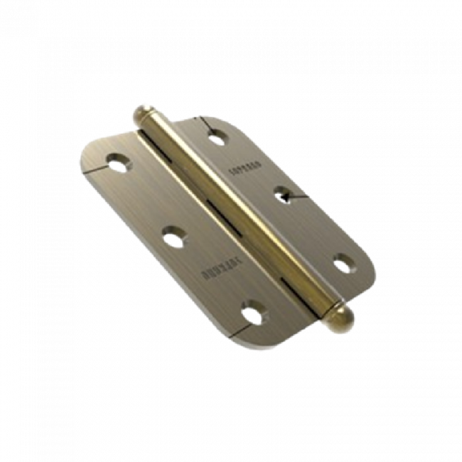 Dobradiça Média 3x2.1/2 Antique Brass Soprano