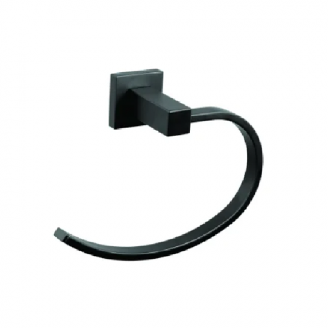 Toalheiro 2070 3/4 Preto Matte Meber