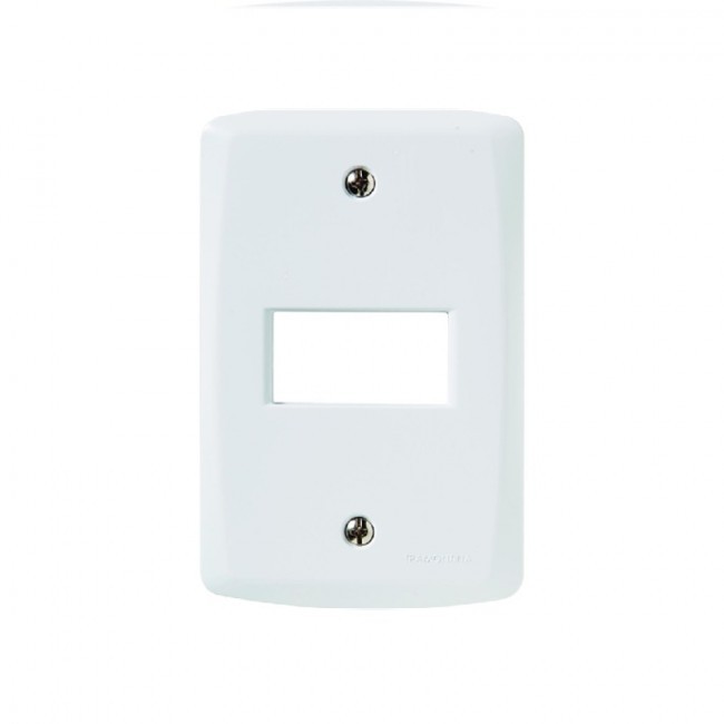 Placa Horizontal 1 Posto 4x2 Tramontina Lux²