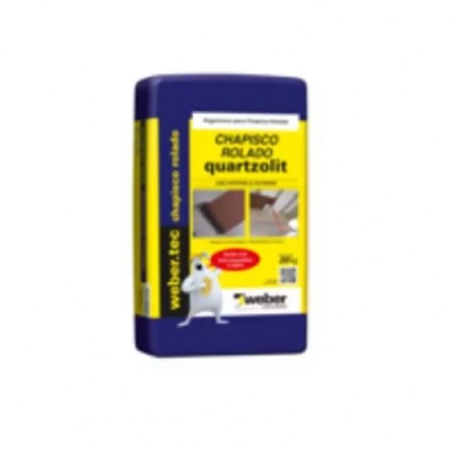 Argamassa Chapisco Rolado 20kg Quartzolit