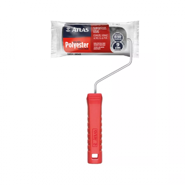 Rolo de Pintura Em Espuma 406\9 9cm Atlas