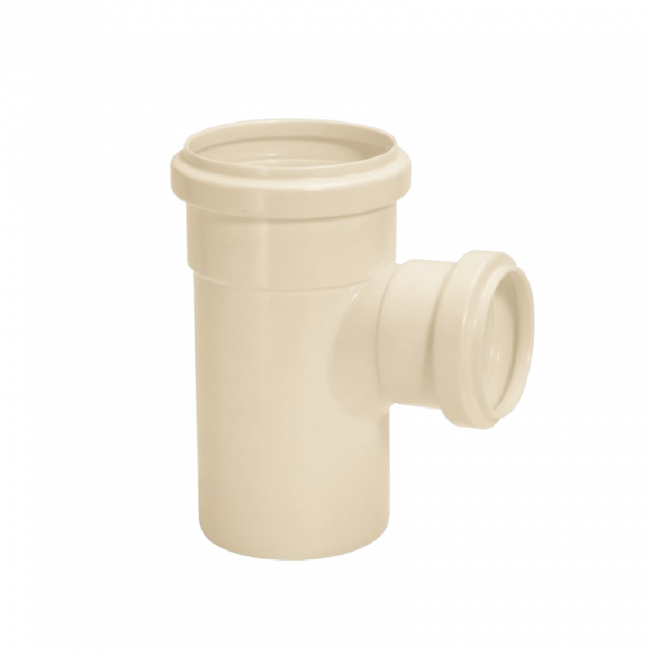 Tê com Redução para Esgoto 100x75mm Amanco 11815