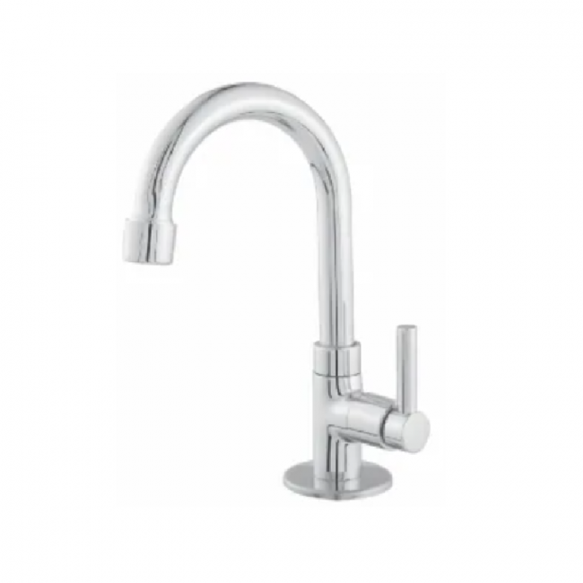 Torneira Greta de Bancada Bica Móvel Tubo para Lavatório Fort