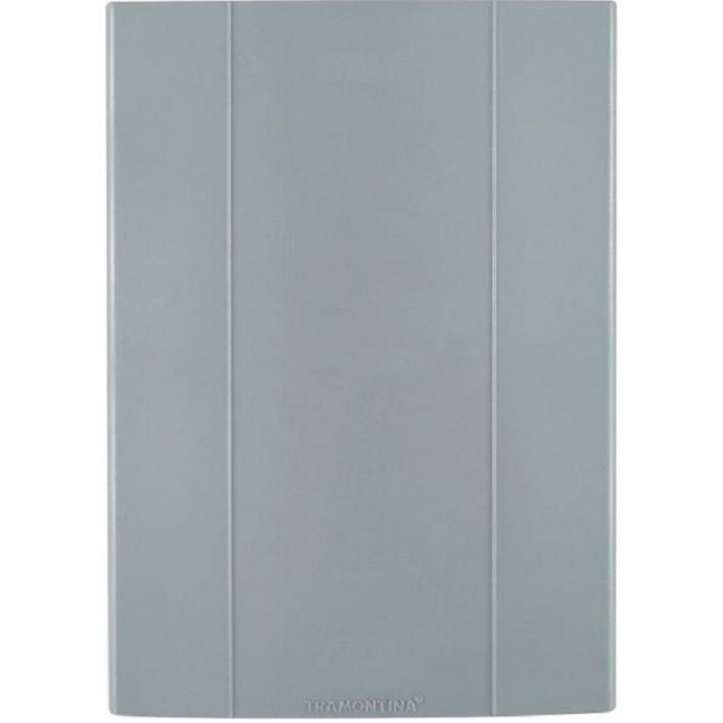 Placa Cega Condulete Cinza Tramotina