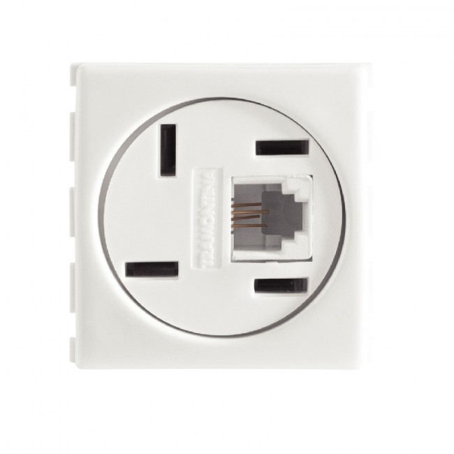 Módulo Tomada Telefone 4 Pinos e RJ11 Tramontina