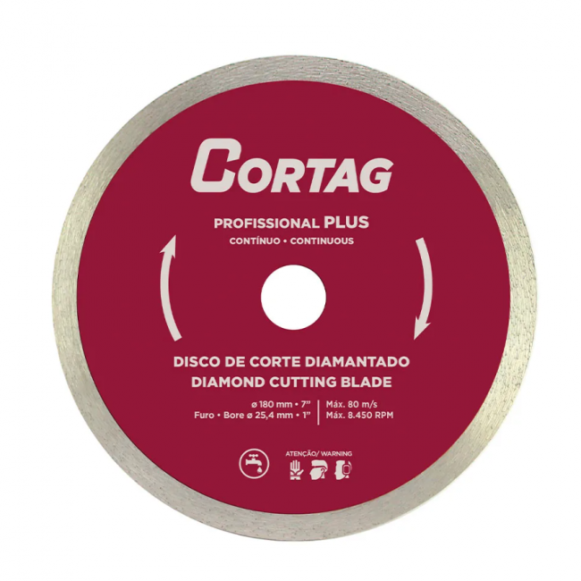 Disco Diamantado 8'' 200mm Cortag