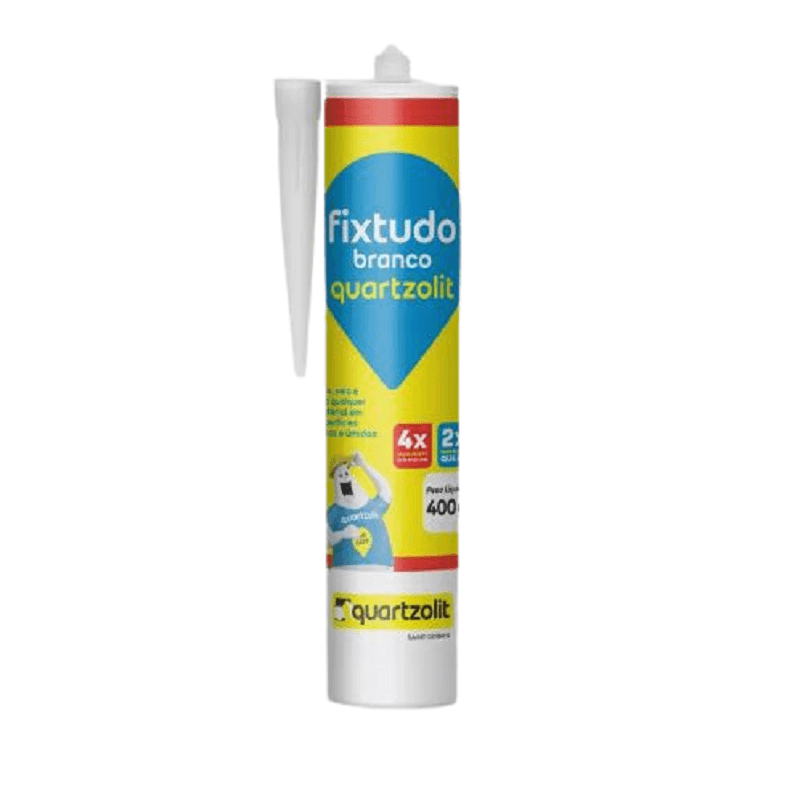 Selante Fixtudo Branco 400g Quartzolit