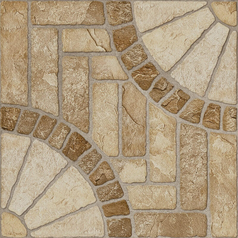 ﻿Piso Cerâmico Pompéia Marrom B 50x50cm Pisoforte