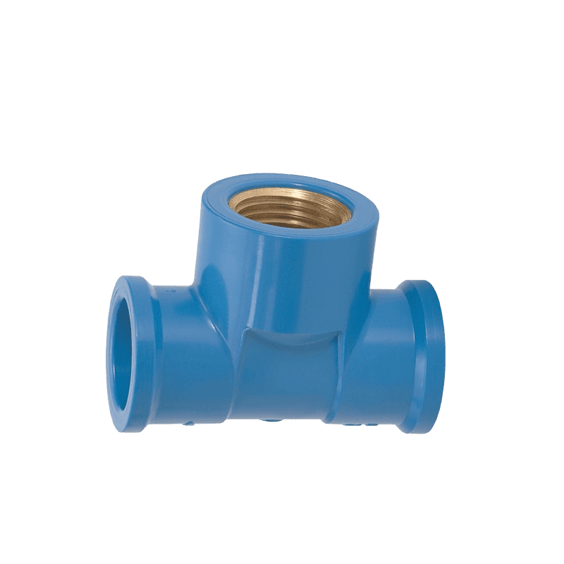Tê Azul Soldável 25mmx1/2'' Amanco 11843